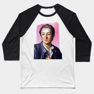 French Philosopher Denis Diderot illustration Baseball T-Shirt